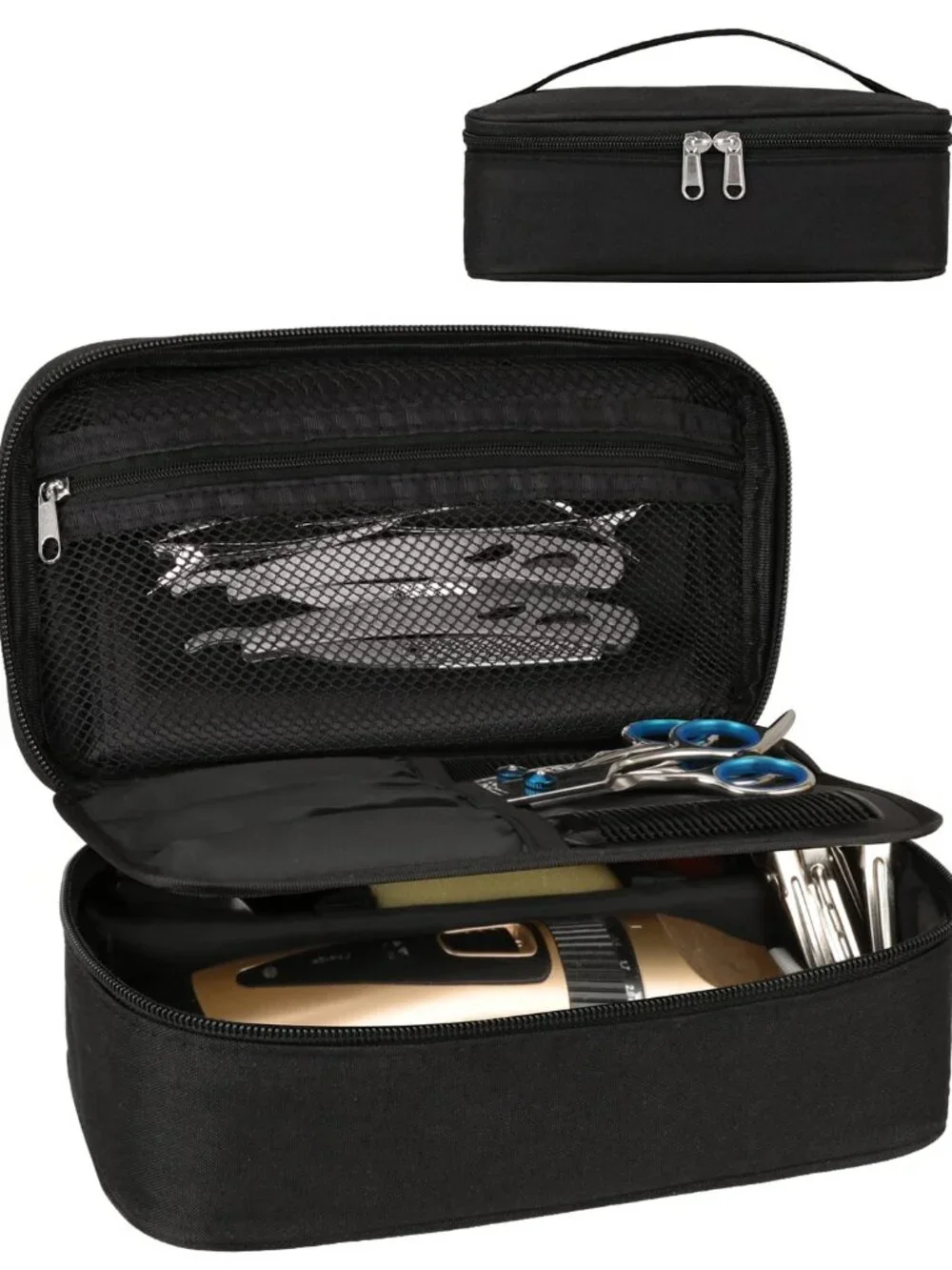 Barber Tool Bag, Hair Clipper Bag Hair Cutting Scissors Storage Bag Shaving Kits